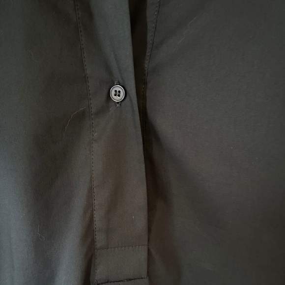 ISSAC MIZRAHI | Cotton Blue Women's Top - Picture 5 of 12